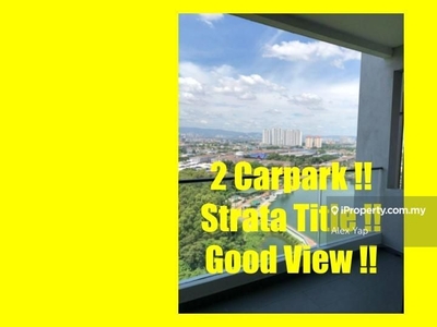 Strata Title / Good View / 2 Carpark / Lakepark / Selayang