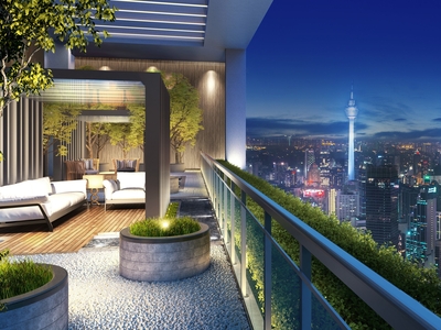 SUPER L-Shaped Balcony - Bukit Jalil Fully furnished Condo