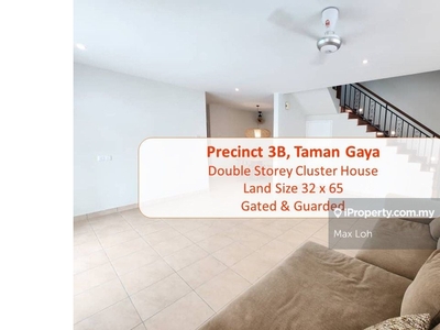 Taman Gaya, Cluster House. Gated & Guarded