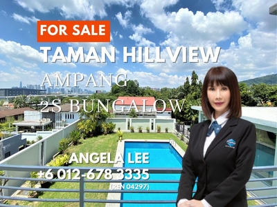 Taman Hillview 2-Storey Bungalow with Private Pool for Sale