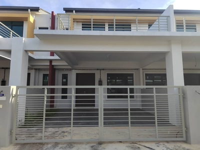Taman one krubong gated guarded double storey terrace for rental
