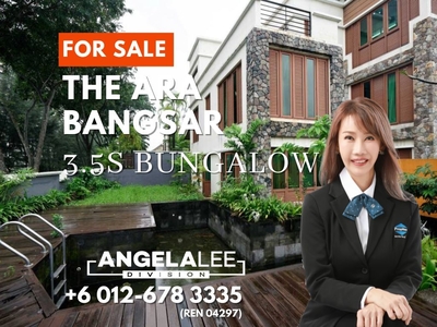 The Ara Bangsar 3.5s Bungalow with Private Pool, Lift & KLCC Views