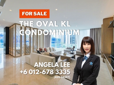 The Oval, KLCC Residential Luxury condo 3897sf ID Unit for Sales