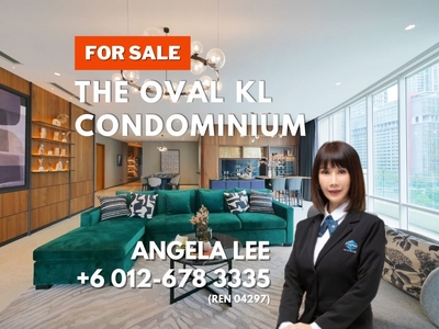 The Oval, KLCC Residential Luxury condo 3,897sf ID Unit for Sales