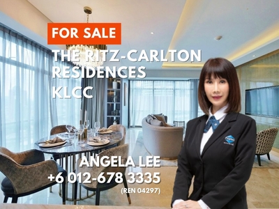 The Ritz-Carlton 1,636sf Luxury Branded Residences @ KLCC