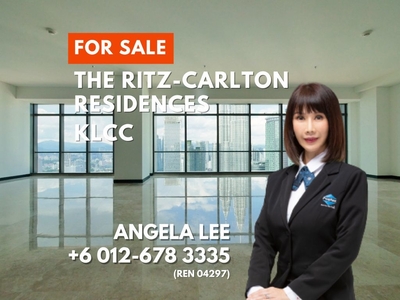 The Ritz-Carlton 4284sf Penthouse Branded Residence KLCC for Sale