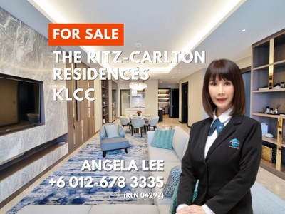 The Ritz-Carlton Residences 1432sf Branded Luxury Living @ KLCC