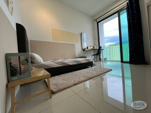 Balcony room for rent Danau Kota Suite include utility