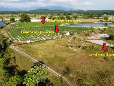 5 acres First Lot Industrial Land at Siputeh, Batu Gajah Perak