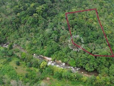 5.5 Acre Land For Beside Kampar River, Gopeng Perak
