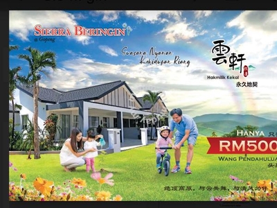 Brand New Single Storey House at RTC Gopeng