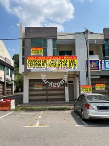 Double Storey Shop at Medan Bercham Bistari