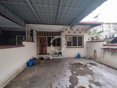 Full loan Single Storey Terrace house End lot Taman Wooly Buntong Ipoh