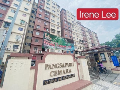 (Fullloan )❤️Pangsapuri Cemara Apartment 730sf Cheras Permaisuri LRT