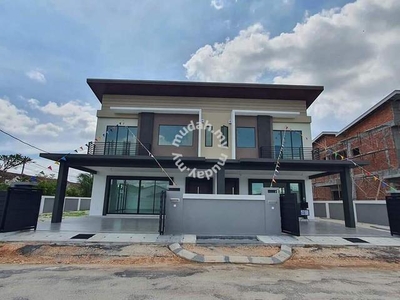 Ipoh NEW SEMID Double Storey Semi Detached for sale nearby airport