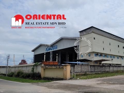 Office And Open Yard For Rent In Lumut Port Industrial Park Seri Manju