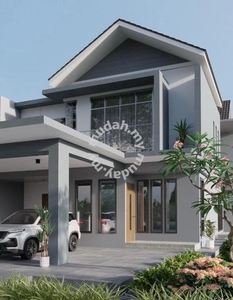Rumah Berkembar Mewah 2 Tingkat di Lundang, Kota Bharu