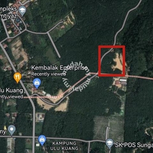 Tanah Pertanian Kem Balak Kampung Ulu Kuang, Perak