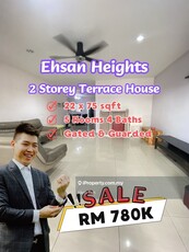 Ehsan Heights Double Storey Terrace House