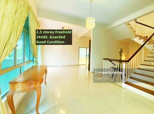 Freehold 2.5sty house in ampang, guarded, 24x80, we have few unit here