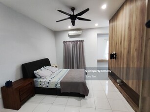Fully furnished corner house with land for rent