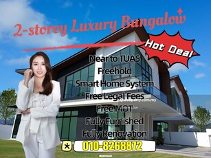 Near Tuas Smart House System New 2-Storey Bungalow Free Mot Freehold