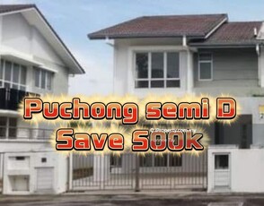 Puchong semi D Save 500k