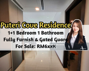 Puteri Cove Residences, Fully Furnished, Gated Guarded, Good Location