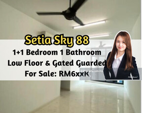 Setia Sky 88 @ JB Town, 1 plus 1 Bedroom, 1 Bathroom, Gated Guarded