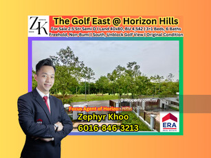 The Golf East @ Horizon Hills 2.5 Storey Semi Detached House Sale