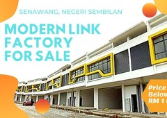 SENAWANG MODERN LINK FACTORY WITH 24HR SECURITY BRAND NEW