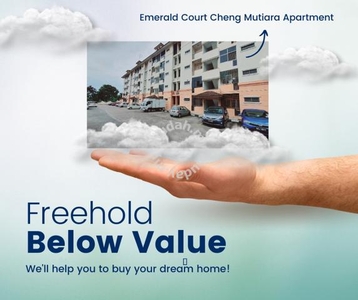 Below Value Freehold Mid Floor ⚡️ Emerald Court Cheng Mutiara Malim