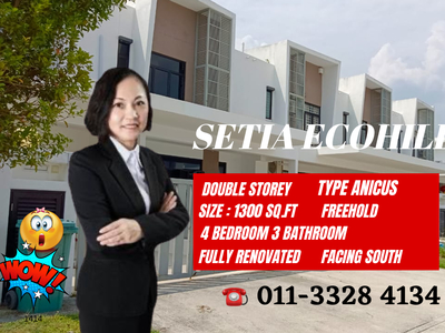 Setia Ecohill Semenyih Kajang Selangor @ Double Storey House For Sale
