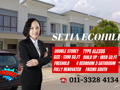 Setia Ecohill Semenyih Selangor @ Double Storey House For Sale