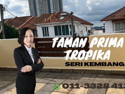 Taman Prima Tropika Seri Kembangan Selangor @ Corner Unit House For Sale