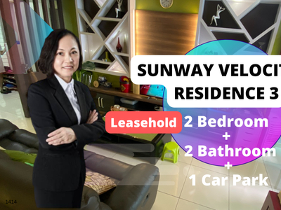 V Residence 3 @ Sunway Velocity Cheras Kuala Lumpur For Sale