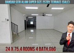 Bandar Seri Alam 2stry Renovated 24x75 G&G House For Sale