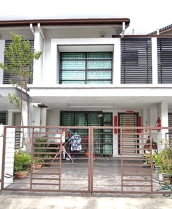 Freehold 2 Storey Terrace House Geta Type Bukit Raja Good Condition