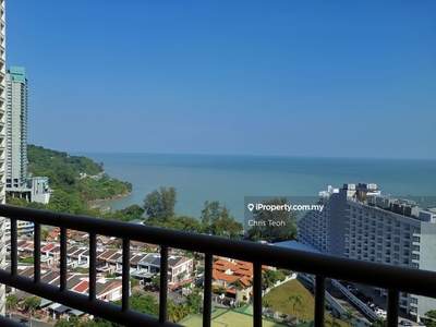 Fully furnished unit with nice sea view & swimming pool view!