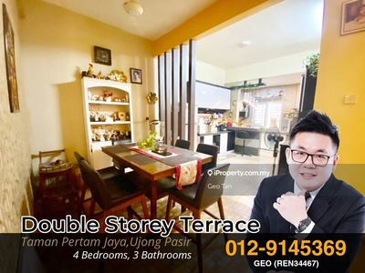 Nicley renovated 2 Storey Terrace Taman Pertam Jaya Ujong Pasir Melaka