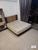 balcony room FULLY FURNISHED included car park utility kepong