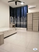 Best Accommodation!!! [6 Mins Walk to LRT] Newly Renovated with Air Con Master Room at M3 Residency, Taman Melati