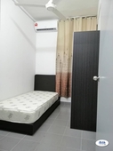 Best Accommodation!! [6 Mins Walk to LRT!!!!] Newly Renovated with Air Con Single Room at M3 Residency, Taman Melati