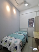 FREE utilities, wifi, cleaning, NEWLY Renovated Fully Furnish Middle Room @ Arte Kuchai Lama