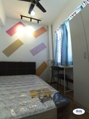 (MCO free rental) Cozy Room at puchong jaya (5 min walk to LRT station)