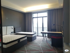 Private Hotel Suite with 1 Super King Size Bed and 1 Single Bed at Dang Wangi, KL City Centre