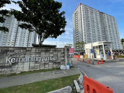 【 0% Down-payment】Apartment Kemuning Aman 750sqft Freehold Shah Alam