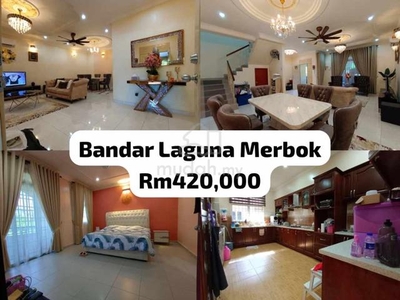 Bandar Laguna Merbok Fully Renovated 2 Storey For Sale | Sungai Petani