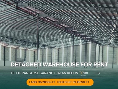 Brand New Warehouse for Rent @ Teluk Panglima Galang Kemuning Klang