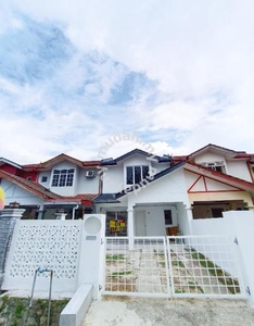 Cantik Rumah Teres 2 Tingkat Jalan Anggerik Bukit Sentosa Beruntung